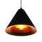 Cwi Lighting Keila 1 Light Down Pendant With Black & Gold Finish 9666P10-1-143 - alternate 2